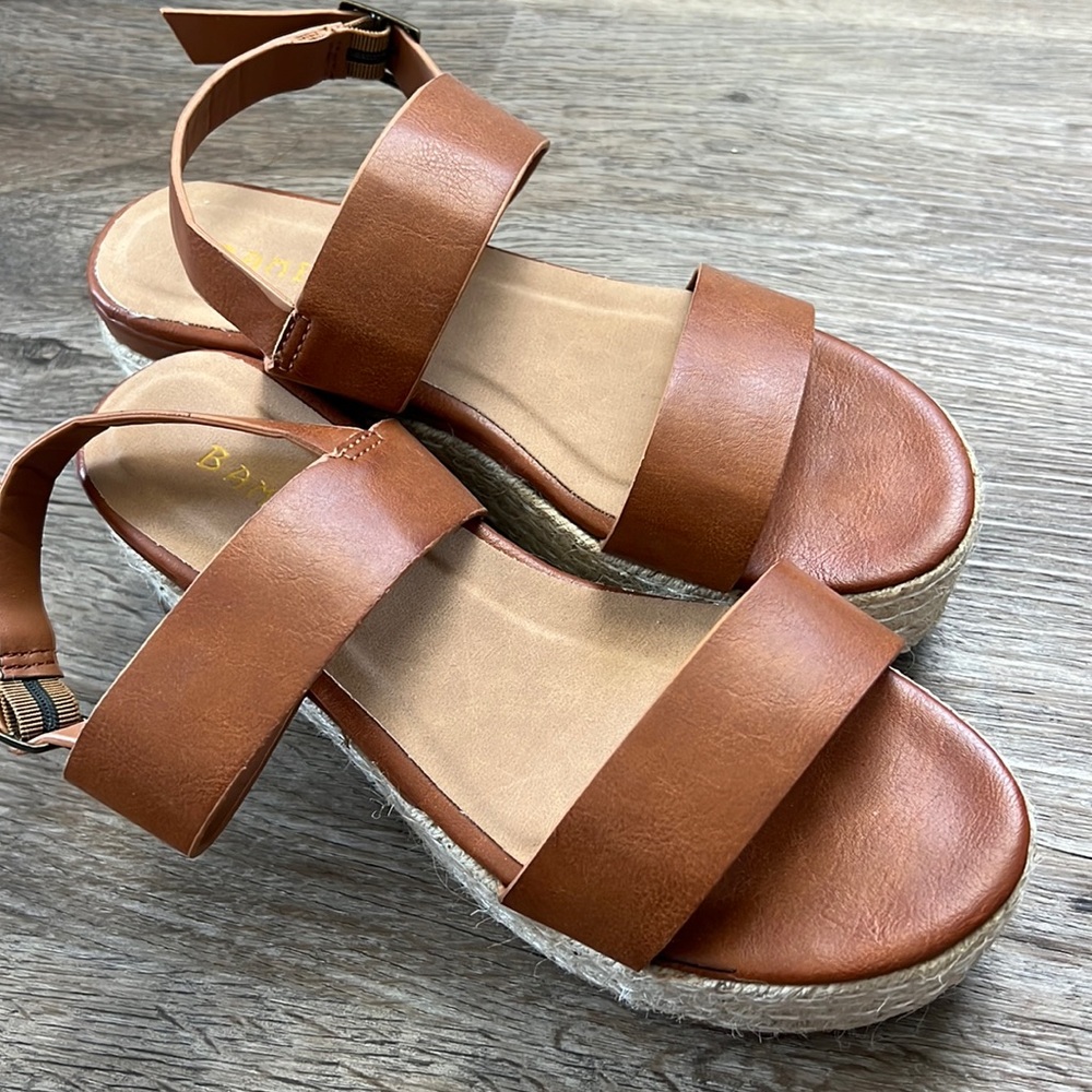 Espadrilles Platform Slide Sandals